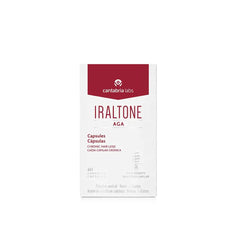 Bottle label of Iraltone Aga by SKIN CAPITAL SHOPS for hair maintenance.