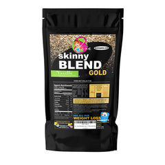 Skinny Jane Skinny Blend Gold packaging shows 15 servings for easy planning.
