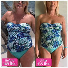SkinnyFit Detox Tea blend in scoop boosts natural energy.