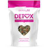 SkinnyFit Detox Tea bags steeping in a mug supports daily digestion.