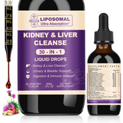 SKLIA 30-in-1 detox drops bottle pour for easy daily use.