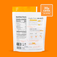Skratch Labs Hydration Orange powder dissolving in water for a smooth flavor