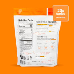 Skratch Labs Hydration Powder Orange scoop for precise pre- and during-workout dosing.