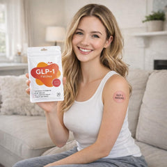 Slrvio GLP-1 Patch eight-hour wear for steady, convenient use.