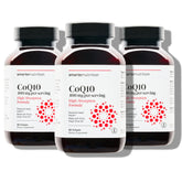 SMARTERNUTRITION CoQ10 400mg softgel bottle with olive oil delivery for enhanced absorption