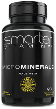 SmarterVitamins 15mg Zinc Glycinate bottle on a clean surface for daily mineral support.