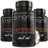SmarterVitamins 3-pack bottle front for steady energy during busy days.