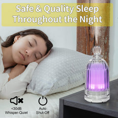 Smartwell 120ml water reservoir keeps essential oil diffusion steady in small spaces.