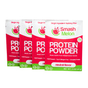 Smash Melon Watermelon Seed Protein Powder four-serving pack ideal for trial smoothies.