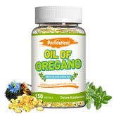 SmildeHeal oregano oil softgels bottle with high-potency formula for daily immune support.