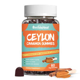 SmildeHeal sugar-free Ceylon cinnamon gummies bottle for daily wellness