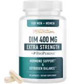 SMNutrition DIM 400mg bottle front shows potential hormone balance support