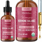 SMNutrition Hormone Balance bottle front for daily menopause support.
