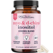 SMNutrition Myo-Inositol & D-Chiro bottle full, supports cycle balance and ovarian health