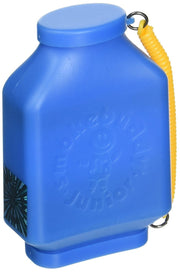 Smokebuddy Junior Glow Blue front view, a compact personal purifier for discreet air care.
