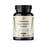 SMSHealthProducts Wormwood Black Walnut Clove bottle front view shows herbal blend for daily digestive support