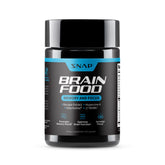 Snap Supplements Brain Booster pack shot, ready for a focused day.
