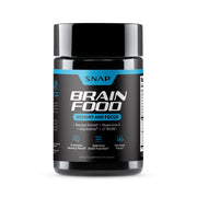 Snap Supplements Brain Booster pack shot, ready for a focused day.