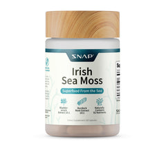 Cápsulas Snap Supplements para apoyar la vitalidad con musgo del mar irlandés