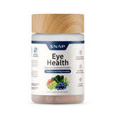 Snap Supplements Eye Health bottle front highlights the capsule formula for daily eye support.