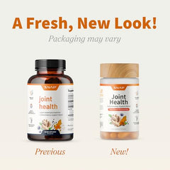 Snap Supplements joint health capsules closeup highlighting daily convenience.