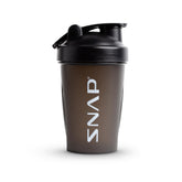 Snap Supplements shaker bottle with mixing ball for smooth shakes during workouts.