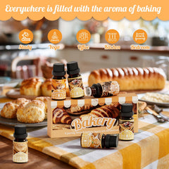 SNOWSEN Bakery Waffle diffuser oil adds inviting breakfast aroma.