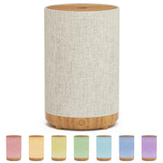 SNOWSEN diffuser with fabric cover adds chic room ambience and style.