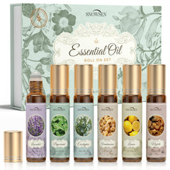 SNOWSEN Lavender bottle for soothing aroma and skin-friendly roll-on application.