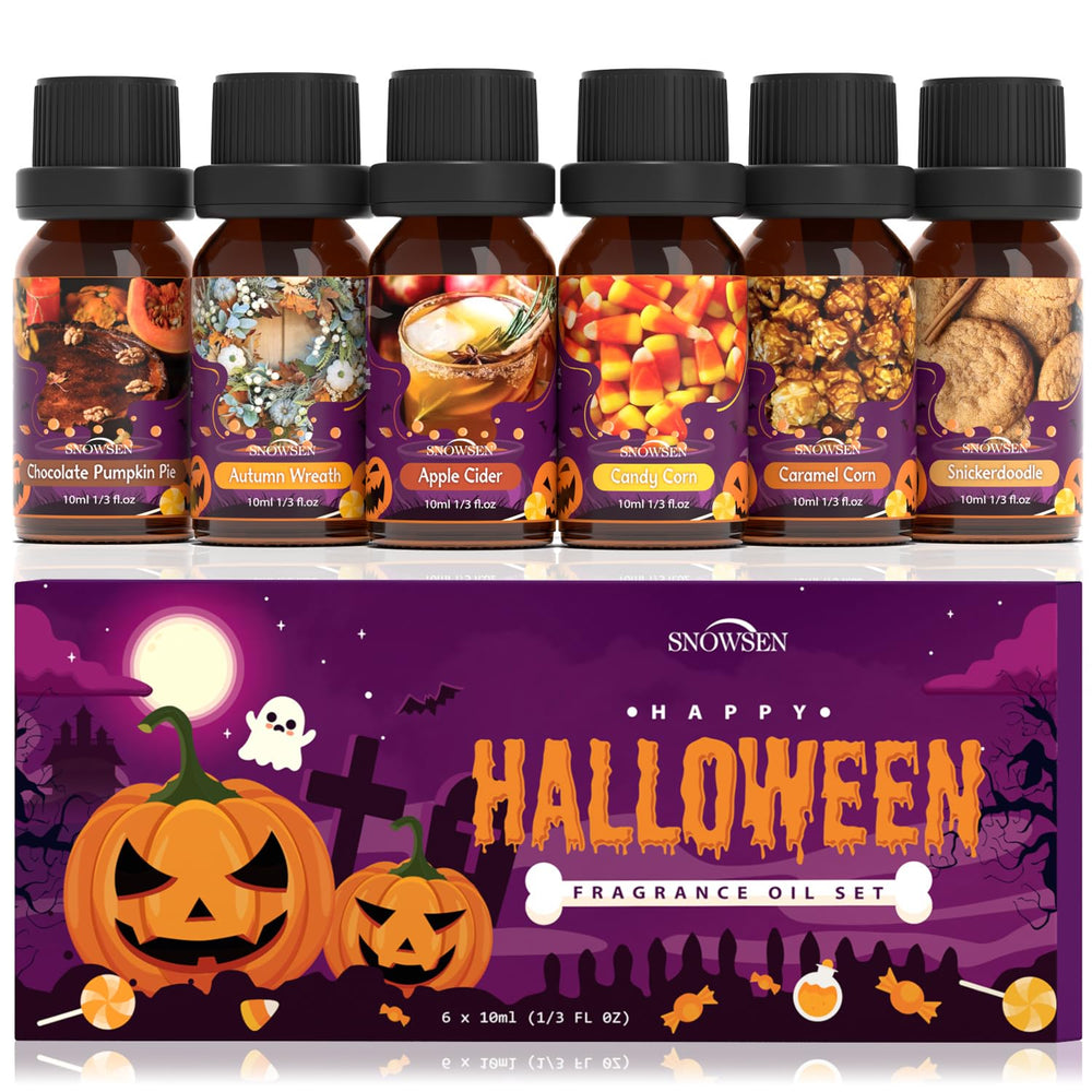 SNOWSEN Chocolate Pumpkin Pie diffuser oil pour for cozy autumn evenings