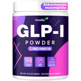 Soenihy GLP-1 supplement bottle front with label for daily gut support.