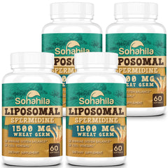 Sohahila Spermidine Softgels bottle for easy daily supplement use
