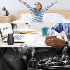 SOICARE diffuser emits ultrasonic mist to refresh cabin air