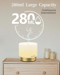 SOICARE diffuser with four timer options for flexible fragrance sessions.