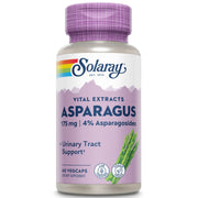 SOLARAY Asparagus Rhizome Extract capsules for daily wellness.