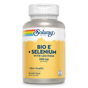 SOLARAY Bio Vitamina E 400 UI en botella cerrada, soporte antioxidante