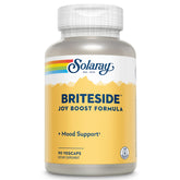 SOLARAY BriteSide bottle displaying mood-support capsules.