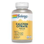 SOLARAY calcio citrato 1000mg en botella para huesos fuertes