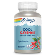 SOLARAY Cool Cayenne bottle-pour for easy daily dosing and use