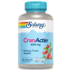 SOLARAY Cranactin bottle front supports urinary health