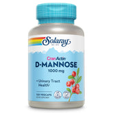 SOLARAY D-Mannose CranActin bottle front showing urinary wellness support