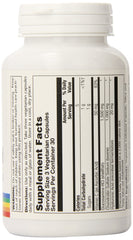 SOLARAY label detail showing hyaluronic acid and vitamin C