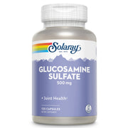 SOLARAY glucosamine sulfate bottle promotes joint comfort and everyday mobility.