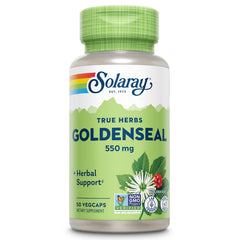 SOLARAY Goldenseal root capsules, 550 mg, for daily herbal support