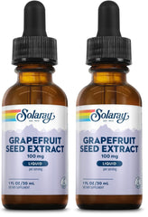 SOLARAY Grapefruit Seed Extract Drops bottle pour for easy daily wellness routine.