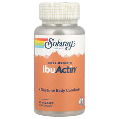 SOLARAY IbuActin turmeric-ginger capsules for daily body comfort
