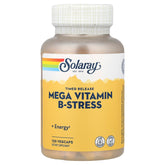 SOLARAY Mega B Stress two-stage release bottle supports quick relief and steady energy