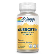 SOLARAY Quercetin bottle on shelf highlighting immune support potential