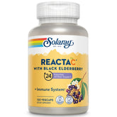 SOLARAY Reacta-C Elderberry bottle front for immune support.