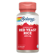 SOLARAY Red Yeast Rice bottle for daily wellness support.
